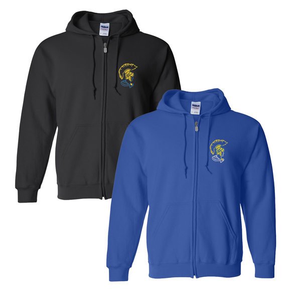 Full Zip Hooded Sweatshirt