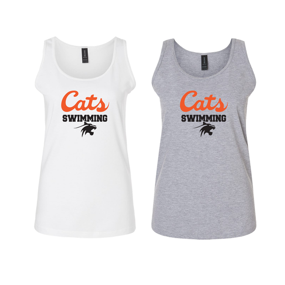 Ladies Tank Tops - GL Aqua Club