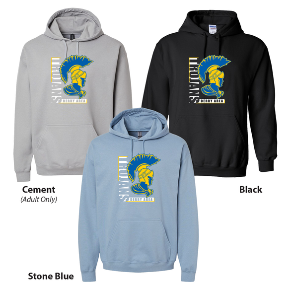 Hoodies - Trojan Vertical 2025