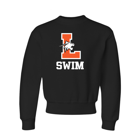 Youth Black Crewneck Sweatshirt