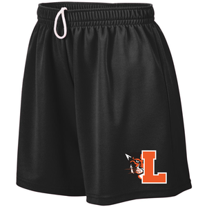 Wildcat Black Shorts - Girls/Womens Cut