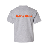 Youth - Heavy Cotton Short Sleeve Tee Shirt, Grey